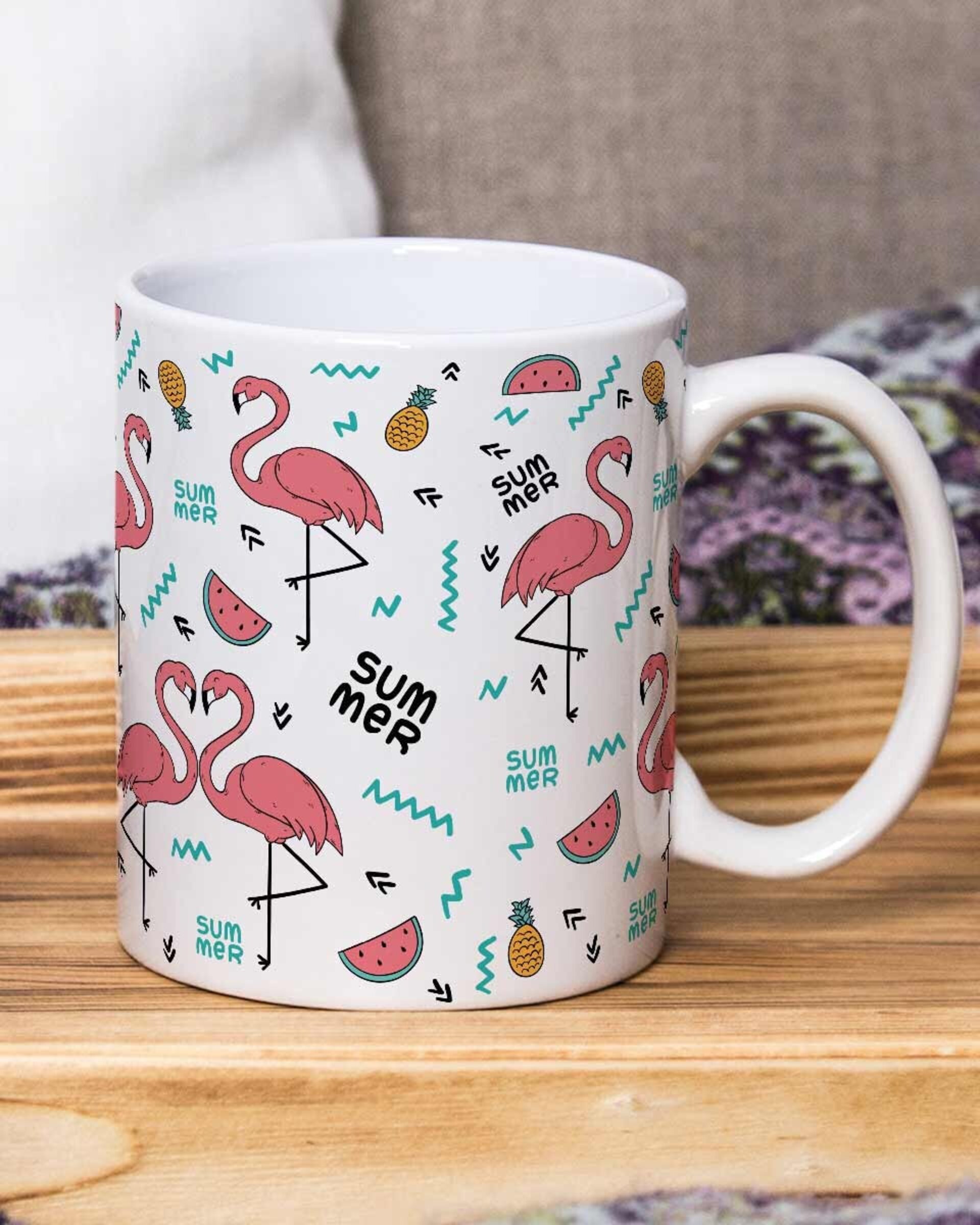 Taza Flamingo Summer - 1