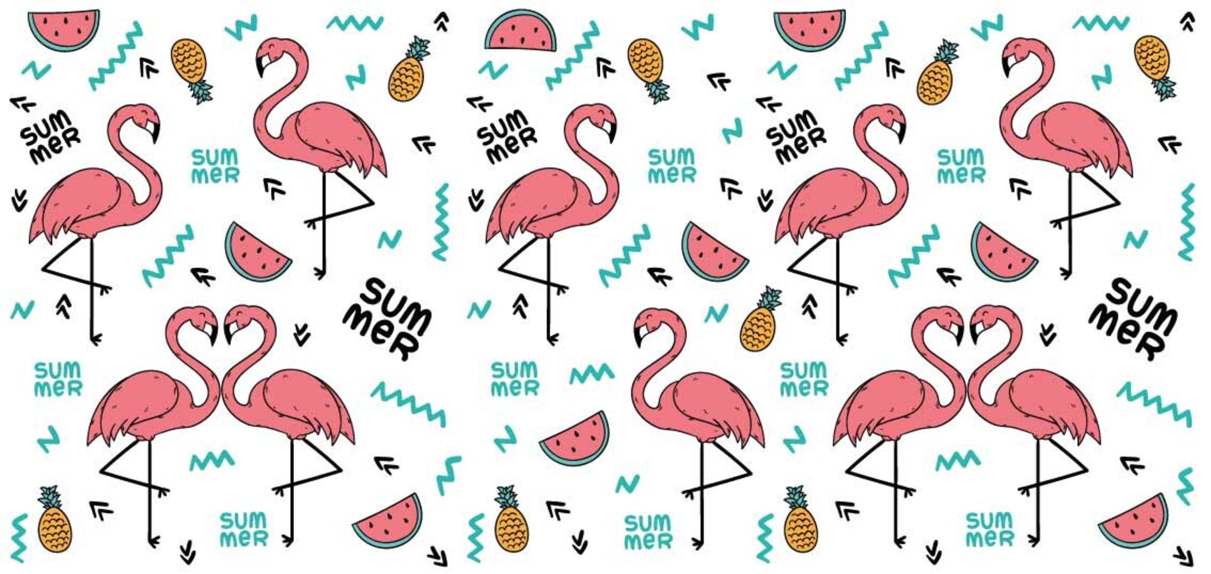 Taza Flamingo Summer - 2